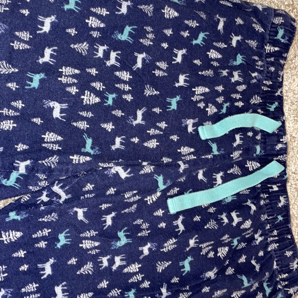 🎄Blue reindeer PJ pants - Picture 3 of 7